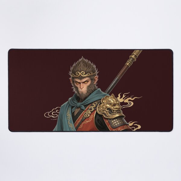 Artikelvorschau, Mythic Wukong Golden Staff Beast Shoulder Art entworfen und verkauft von DigArtis.