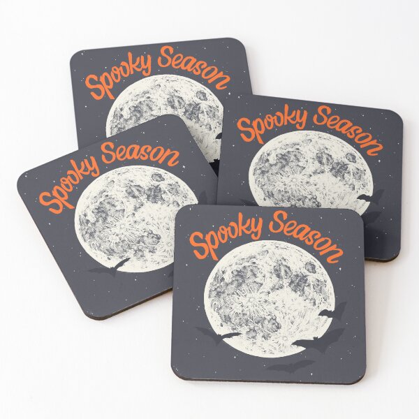 Item preview, Spooky Season Full Moon & Bats designed and sold by Elizabeth Weglein.