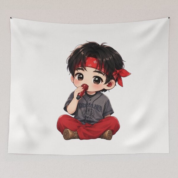 Item preview, Cute Kpop Idol Chibi Art designed and sold by RADesignHub.