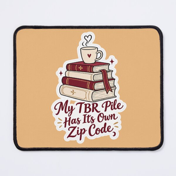Item preview, TBR Pile Has Its Own Zip Code designed and sold by NovaToons.
