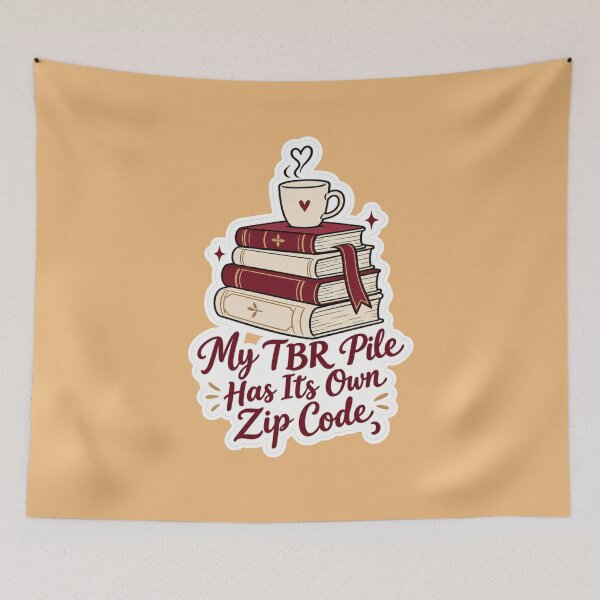 Item preview, TBR Pile Has Its Own Zip Code designed and sold by NovaToons.