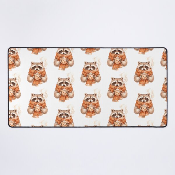 Item preview, Raccoon Cozy Hot Cocoa designed and sold by Tiffany Roy.