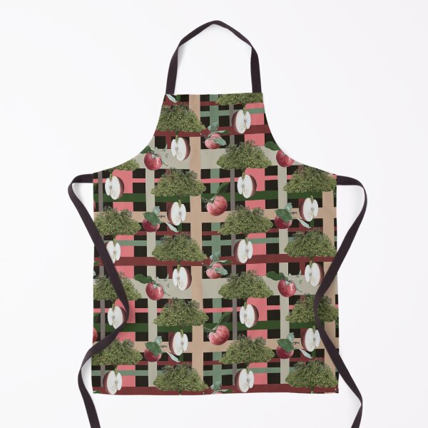 Item preview, Farm Fresh Apple Halves on Plaid designed and sold by Digitalmyth's Designs.