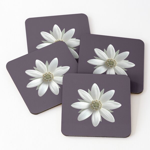 Item preview, Minimalist Plum Gray Daisy Floral Pattern designed and sold by ​Jyoti Digital Artist.