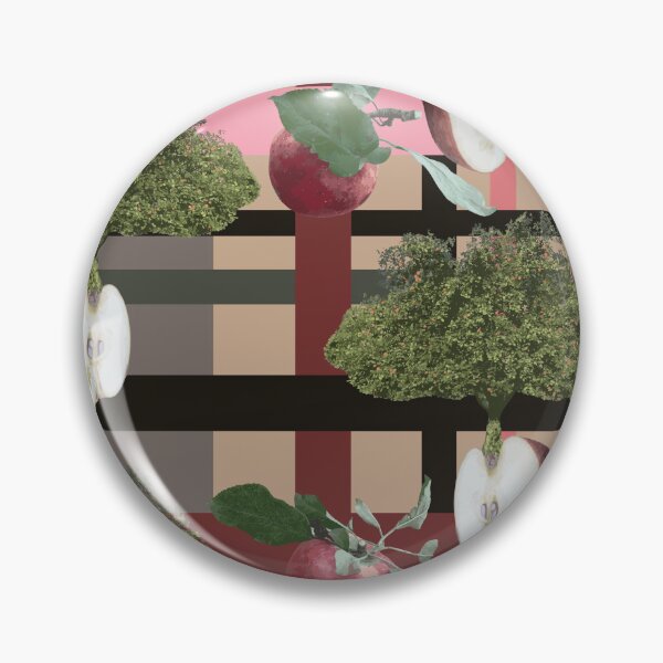 Item preview, More Farm Fresh Apple Halves on Plaid designed and sold by Digitalmyth's Designs.