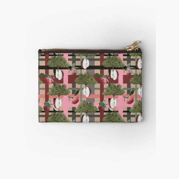 Item preview, More Farm Fresh Apple Halves on Plaid designed and sold by Digitalmyth's Designs.