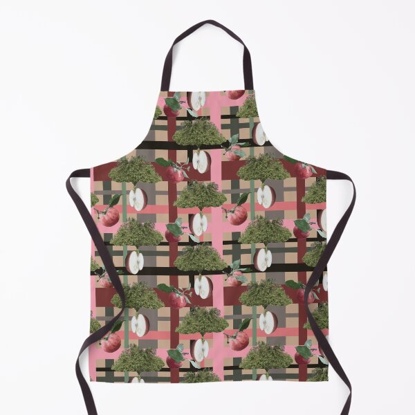Item preview, More Farm Fresh Apple Halves on Plaid designed and sold by Digitalmyth's Designs.