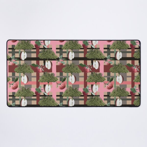 Item preview, More Farm Fresh Apple Halves on Plaid designed and sold by Digitalmyth's Designs.