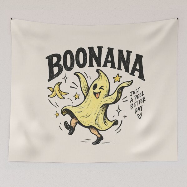Item preview, Funny Ghost Banana, Spooky Fruit, Vintage Halloween, Cute Banana Lover Gift, Retro Autumn Aesthetic designed and sold by Quiajia.