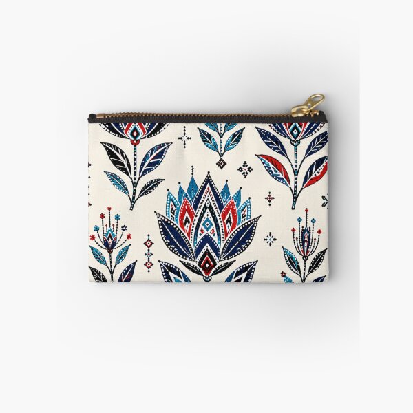 Item preview, Xhosa Folk Flowers – Beaded Geometric Floral Pattern designed and sold by MarekoraStudio.