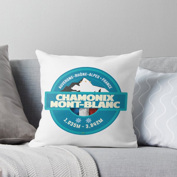 Item preview, Chamonix Mont Blanc Ski France Skiing Alps Sticker T-Shirt 02 designed and sold by flamesnejme.