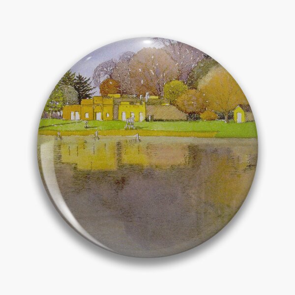Item preview, Green Lake Bathhouse, Seattle designed and sold by Dave Baab watercolors.