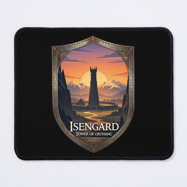 Item preview, Isengard Print – Tower of Orthanc Fantasy designed and sold by FrontierCosmic.