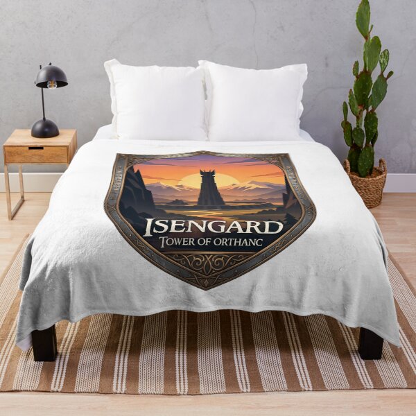 Item preview, Isengard Print – Tower of Orthanc Fantasy designed and sold by FrontierCosmic.