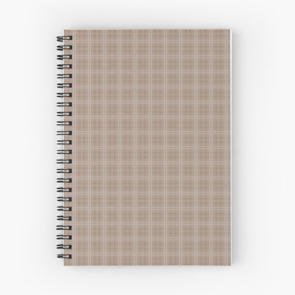 Item preview, Christmas Woodland Bronzed Brown Tartan Check Plaid designed and sold by paperandfrill.