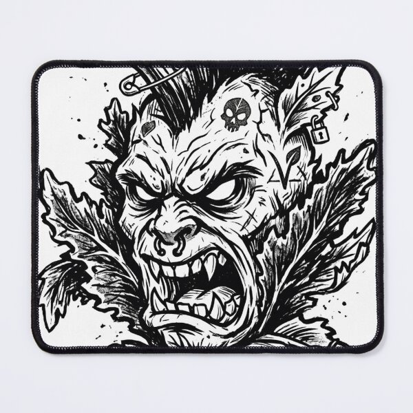 Item preview, Kale Em All Funny Vegan Punk Veggie Grunge designed and sold by PANCOSS.