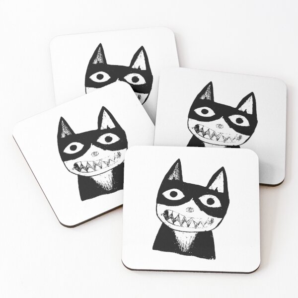 Item preview, horror sticker cat designed and sold by Earlrose.