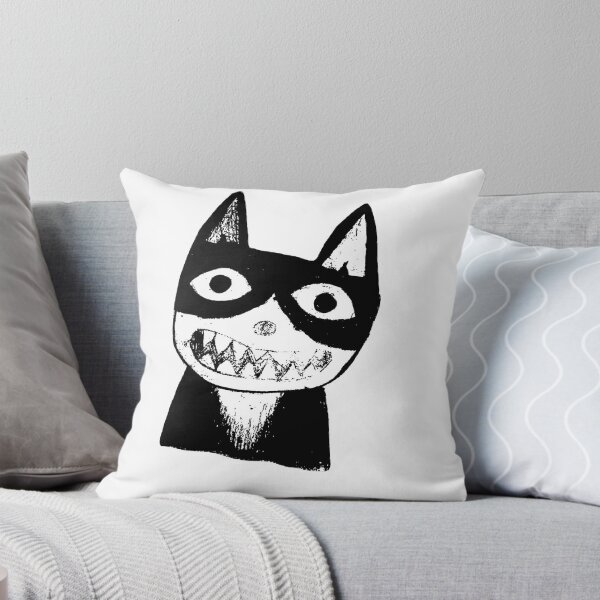Item preview, horror sticker cat designed and sold by Earlrose.