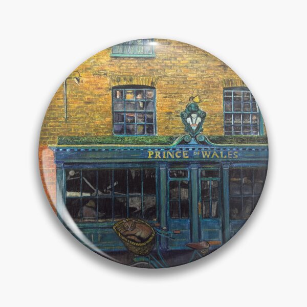 Item preview, 'A  Cat and The Prince of Wales' from a mixed media painting by Mary Alice Green designed and sold by maryalicegreen.