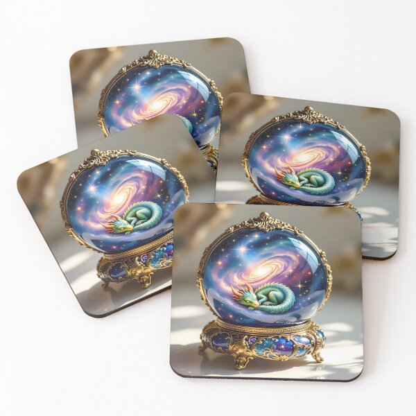 Item preview, Cosmic Dragon Orb with a Glowing Galaxy designed and sold by yosmosverse .