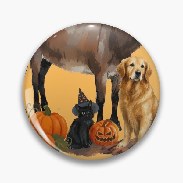 Item preview, Happy Halloween from the Barnyard designed and sold by The Lady Goblin's Goods.