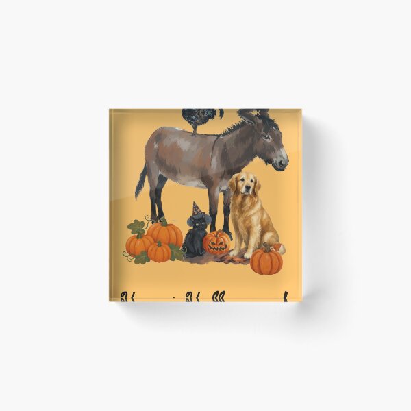 Item preview, Happy Halloween from the Barnyard designed and sold by The Lady Goblin's Goods.