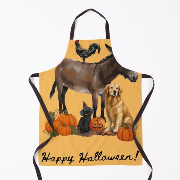 Item preview, Happy Halloween from the Barnyard designed and sold by The Lady Goblin's Goods.