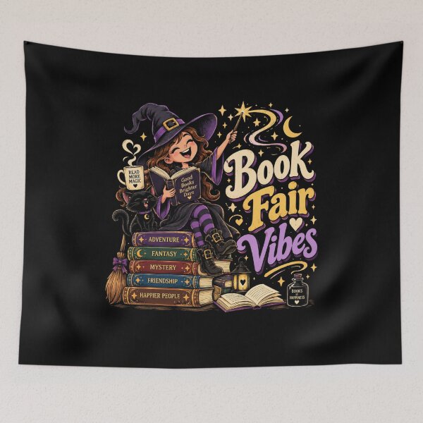 Item preview, Book Fair Vibes designed and sold by TheEndDesign.