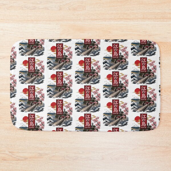 Item preview, Enoshima Japan Vintage Travel Tourism designed and sold by TravelersGems.