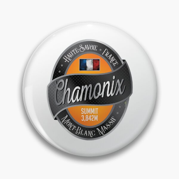 Item preview, Chamonix Mont Blanc Ski France Skiing Alps Sticker T-Shirt 03 designed and sold by flamesnejme.