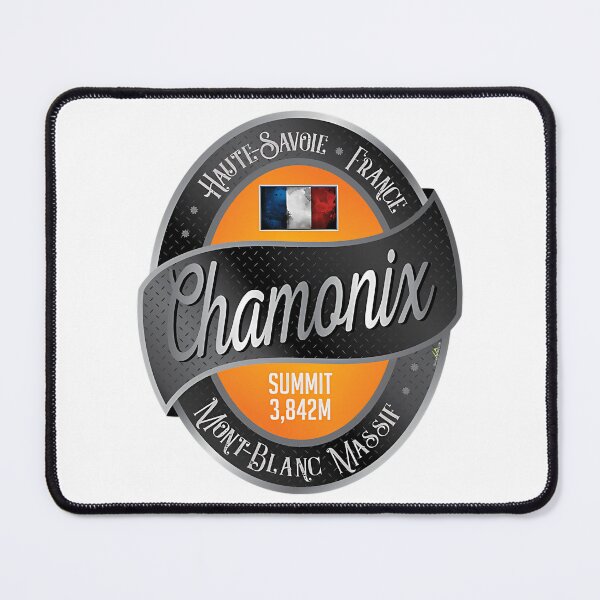 Item preview, Chamonix Mont Blanc Ski France Skiing Alps Sticker T-Shirt 03 designed and sold by flamesnejme.