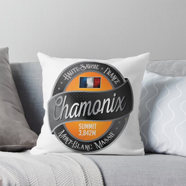 Item preview, Chamonix Mont Blanc Ski France Skiing Alps Sticker T-Shirt 03 designed and sold by flamesnejme.