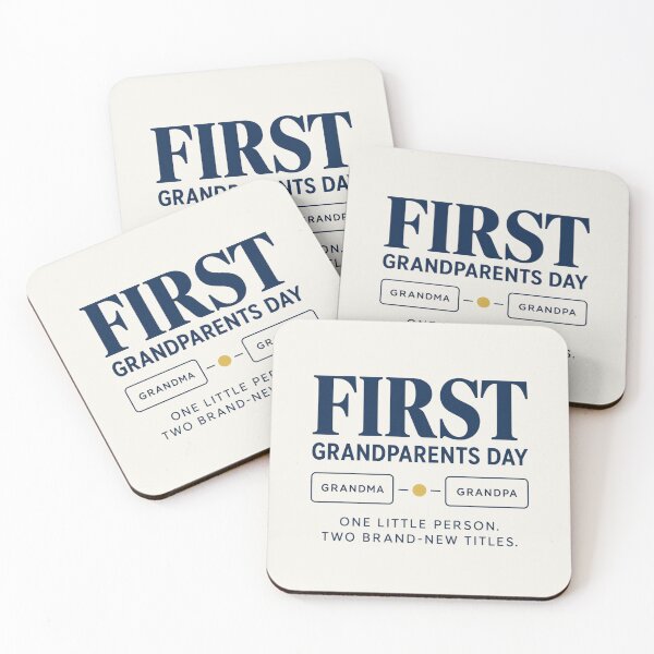 Item preview, First Grandparents Day Card – One Little Person Two Brand-New Titles designed and sold by astersgraphics.