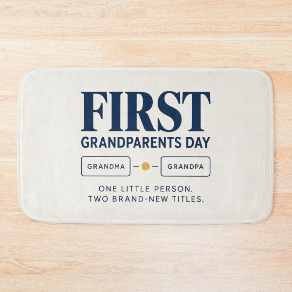 Item preview, First Grandparents Day Card – One Little Person Two Brand-New Titles designed and sold by astersgraphics.