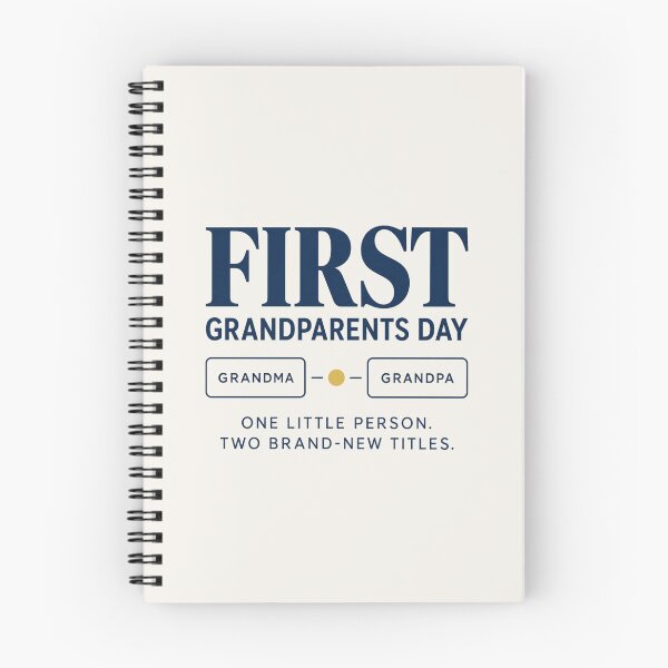 Item preview, First Grandparents Day Card – One Little Person Two Brand-New Titles designed and sold by astersgraphics.