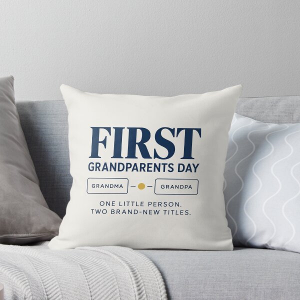 Item preview, First Grandparents Day Card – One Little Person Two Brand-New Titles designed and sold by astersgraphics.