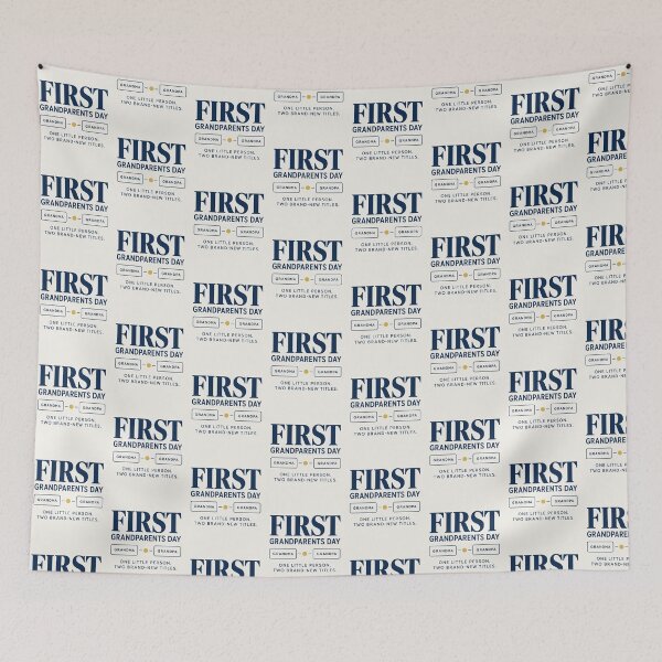 Item preview, First Grandparents Day Card – One Little Person Two Brand-New Titles designed and sold by astersgraphics.