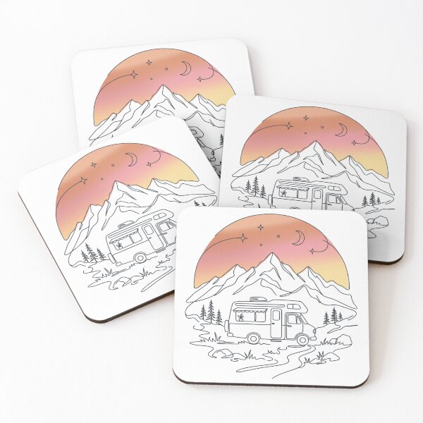 Item preview, Home Is Where You Park It Van Life Boho Sunset designed and sold by PANCOSS.