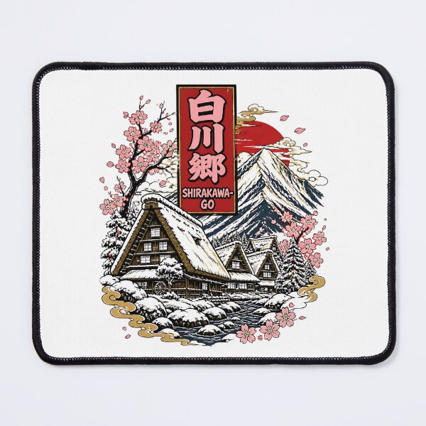 Item preview, Shirakawa Go Japan Vintage Travel Tourism designed and sold by TravelersGems.