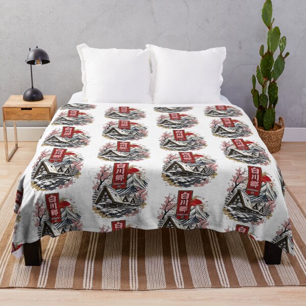 Item preview, Shirakawa Go Japan Vintage Travel Tourism designed and sold by TravelersGems.