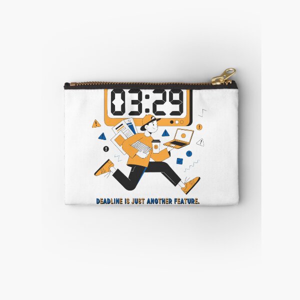 Item preview, Deadline Is Just Another Feature Funny Programmer Work T-Shirt designed and sold by Design-Pro-21.