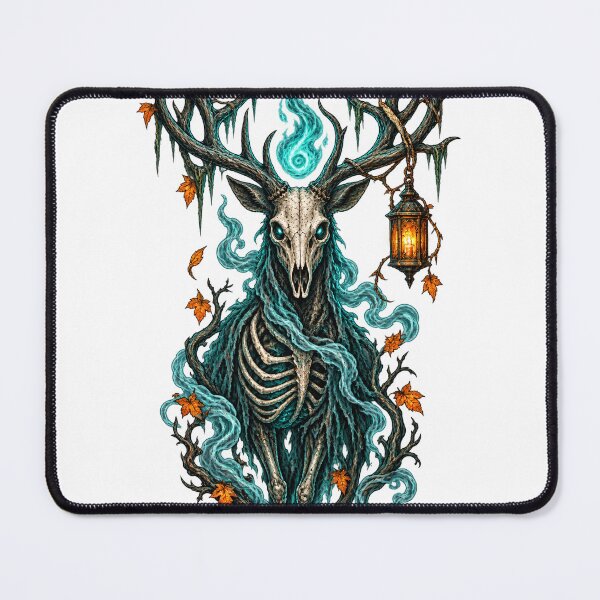 Item preview, Ghostly Forest Stag with Lantern designed and sold by SomeBoss.