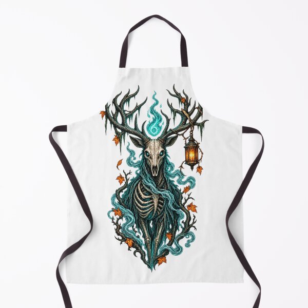 Item preview, Ghostly Forest Stag with Lantern designed and sold by SomeBoss.