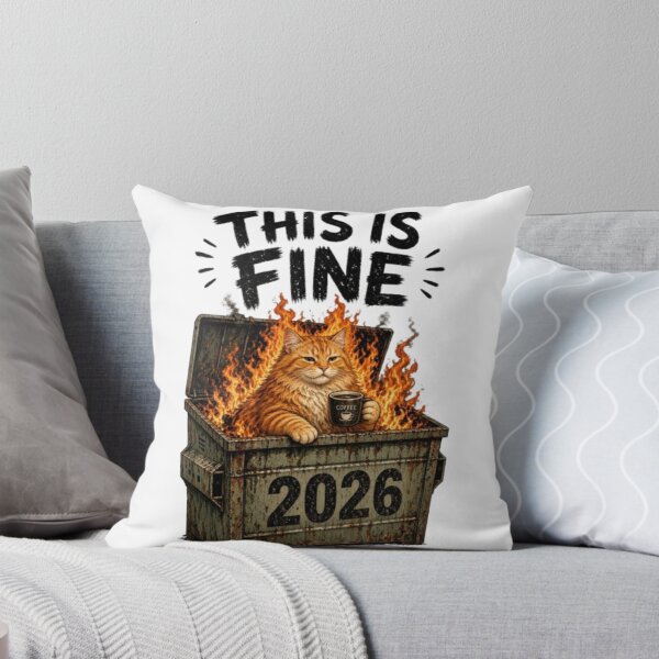 Item preview, This Is Fine 2026 designed and sold by TATOXIDE.