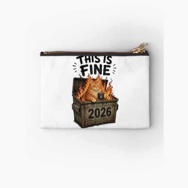 Item preview, This Is Fine 2026 designed and sold by TATOXIDE.