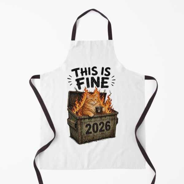 Item preview, This Is Fine 2026 designed and sold by TATOXIDE.