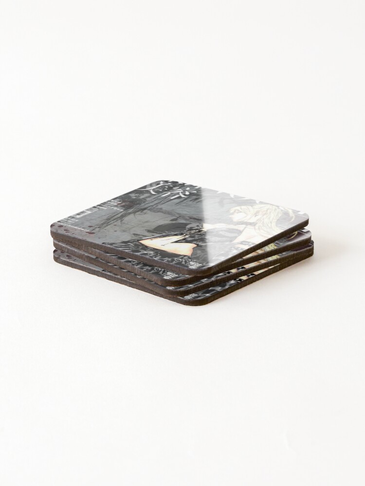 Thumbnail 4 of 5, Coasters (Set of 4), Death Note designed and sold by RottenMango129.