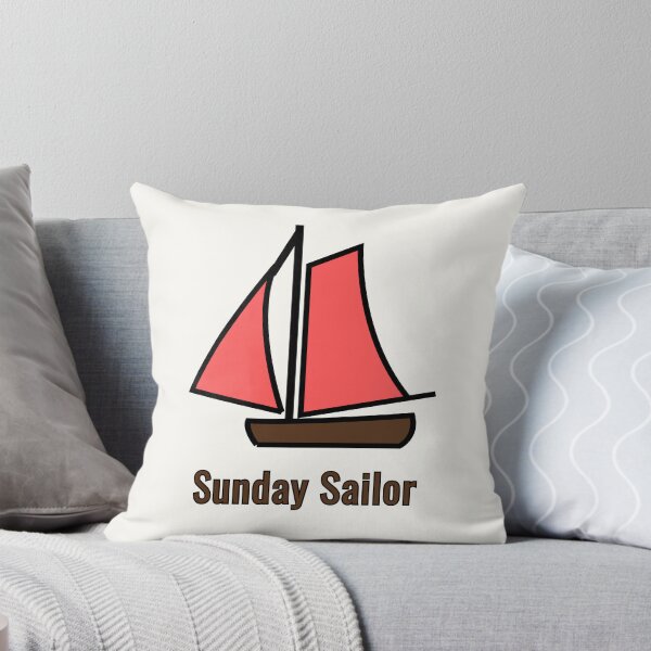 Item preview, Sunday Sailor Red Sail Gaff Rig designed and sold by Noydee Red Salavan.