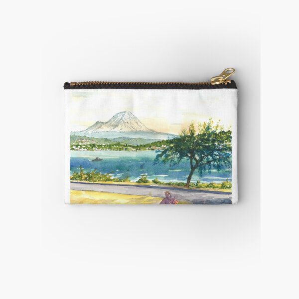 Item preview, El monte Rainier desde el parque Seward. designed and sold by Dave Baab watercolors.