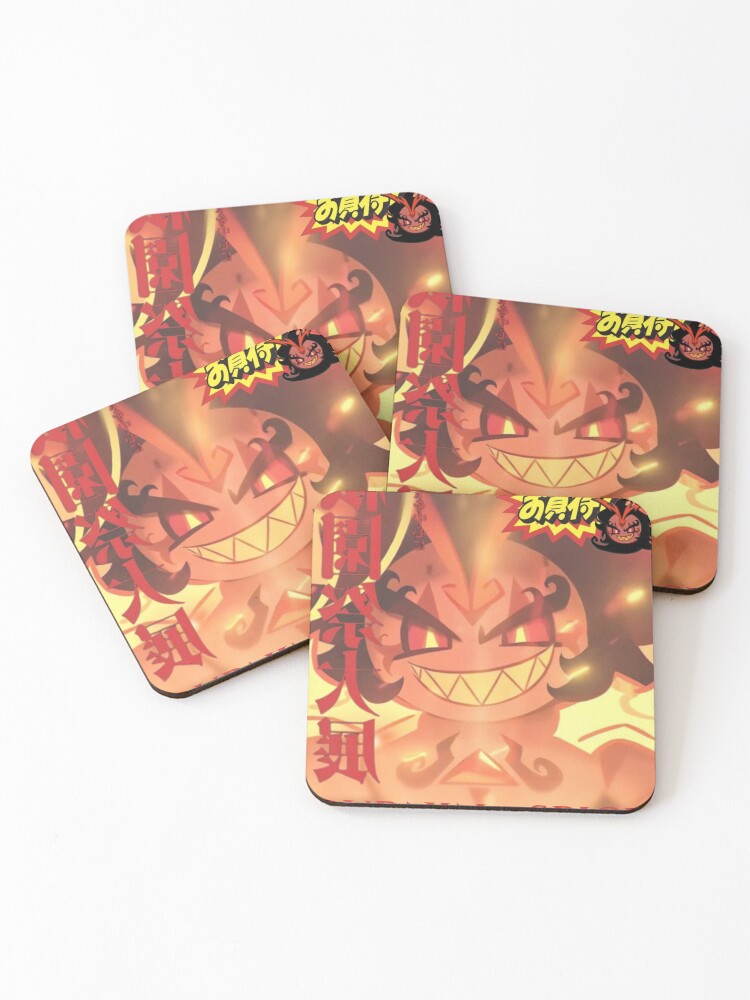 Thumbnail 1 of 5, Coasters (Set of 4), Burning Spice designed and sold by RottenMango129.